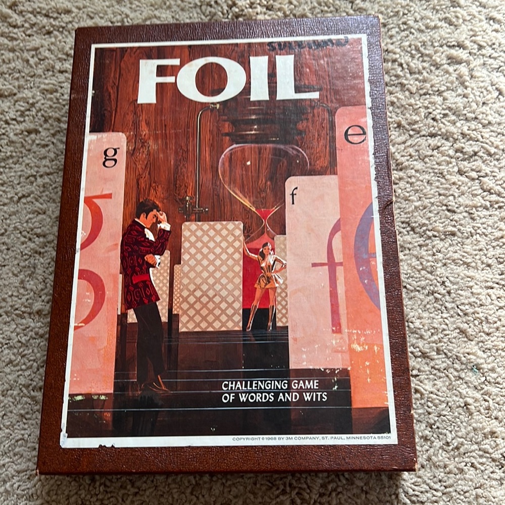 Vintage foil game - Picture 1 of 6